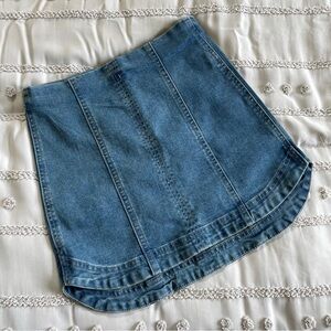 Altar’d State Denim Mini Skirt